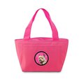 Carolines Treasures Carolines Treasures LH9365PK-8808 Pink Cairn Terrier Zippered Insulated School Washable And Stylish Lunch Bag Cooler LH9365PK-8808